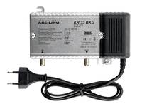 4250157712523 - KREI BK-Verstärker 33dB KR 33 BKG Hinweg25dB Rückweg0-65MHz Pegelsteller