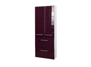 4250163703300 - Held Rimini Midischrank 50 Aubergine