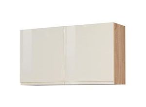 4250163722929 - Küchenoberschrank in Creme  Eiche Cardiff