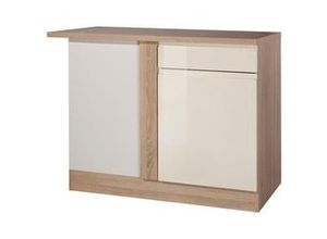 4250163723025 - Eckunterschrank in Creme Eiche Cardiff