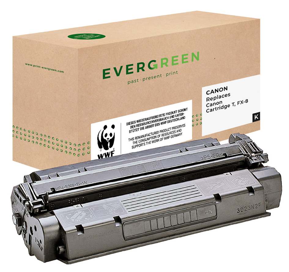 4250164800152 - EVERGREEN Toner ersetzt Canon 0263B002 FX-10 schwarz Kapazität 2000 Seiten - 1 Stück (EGTCFX10E)