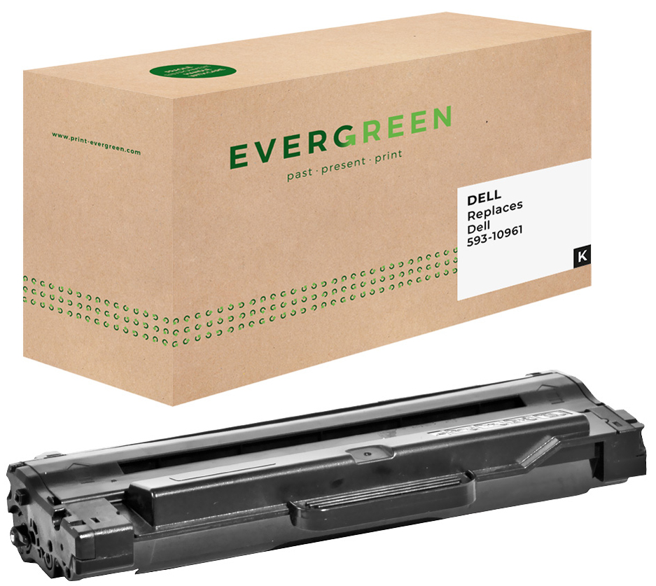 4250164801791 - EVERGREEN Toner EGTD59311109E ersetzt OEM Dell 593-11109 schwarz Kapazität 25000 Seiten - 1 Stück (EGTD59311109E)