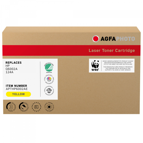 4250164822161 - Toner APTHP6002AE wie HP Q6002A 124A gelb 4250164822161 AgfaPhoto