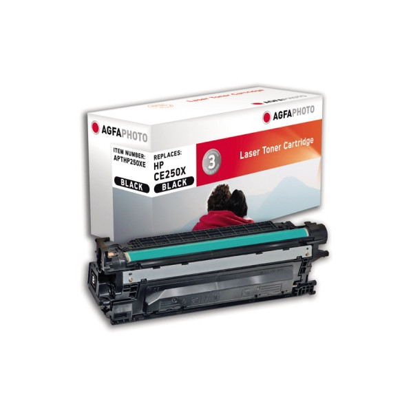 4250164827319 - AgfaPhoto - Schwarz - compatible - Tonerpatrone - für Canon i-SENSYS LBP7750 HP Color LaserJet CM3530 CP3525 CP3527 CP3529