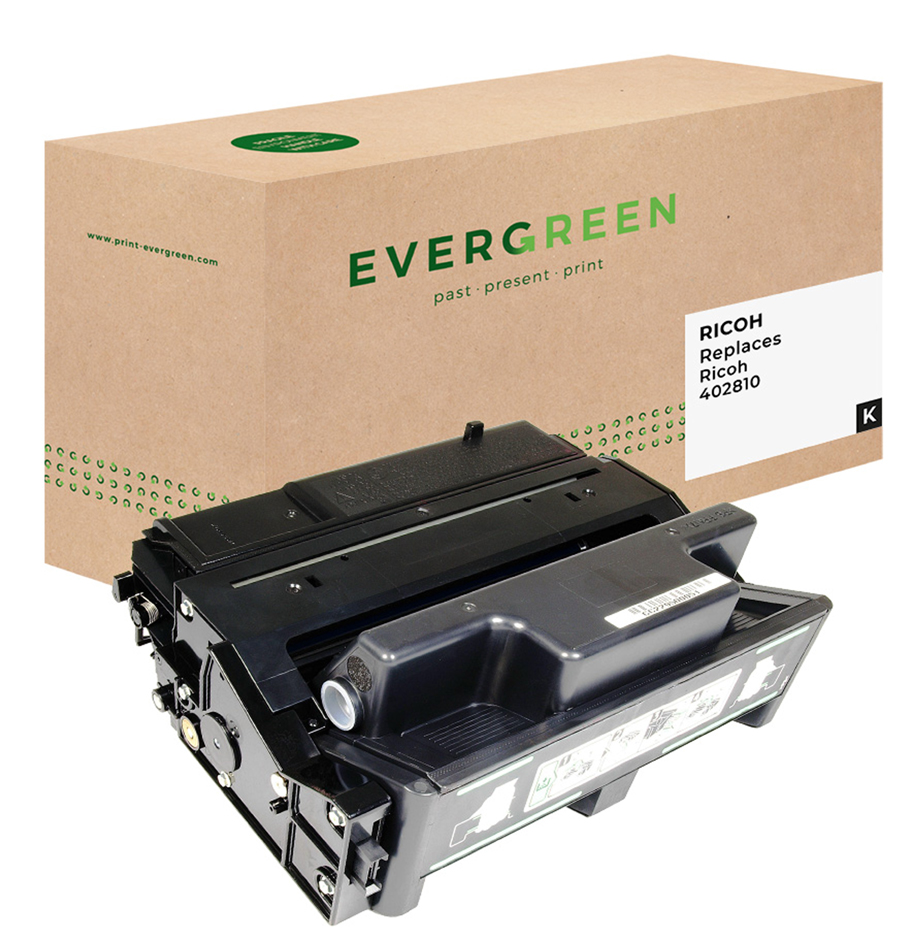 4250164882769 - EVERGREEN Toner EGTR406990E ersetzt RICOH 406990 schwarz Kapazität 6400 Seiten - 1 Stück (EGTR406990E)