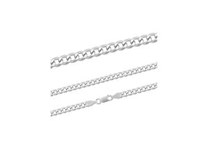 4250165338289 - Kette ohne Anhänger FIRETTI Schmuck Geschenk Silber 925 Halsschmuck Halskette Panzerkette Halsketten Gr 45 Silber 925 (Sterlingsilber) Breite 43 mm silberfarben Damen Ketten ohne Anhänger zu Hoodie Kleid Shirt Jeans Sneaker Anlass Geburtstag Weihnachten