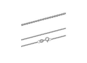 4250165338616 - Collierkettchen FIRETTI Schmuck Geschenk Silber 925 Halsschmuck Halskette Zopfkette Halsketten Gr 42 Silber 925 (Sterlingsilber) Breite 15 mm silberfarben Damen