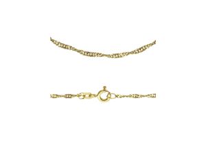 4250165340206 - Collierkettchen FIRETTI Schmuck Geschenk Gold 333 Halsschmuck Halskette Goldkette Singapur Halsketten Gr 50 Gelbgold 333 Breite 17 mm gelb (gelbgoldfarben) Damen Colliers Made in Germany