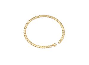 4250165341777 - Goldarmband FIRETTI Schmuck Geschenk Gold 585 Armkette Panzerkette Armbänder Gr 23 Gelbgold 585 gelb (gelbgoldfarben) Damen Gliederarmband Gliederarmbänder Made in Germany