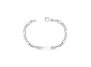 4250165344150 - ID Armband FIRETTI Schmuck Geschenk Silber 925 Armkette Figarokette Armbänder Gr 18 Silber 925 (Sterlingsilber) silberfarben Made in Germany