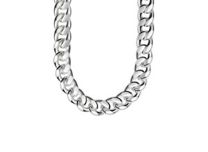 4250165344983 - Kette ohne Anhänger FIRETTI Schmuck Geschenk Silber 925 Halsschmuck Halskette Panzerkette Halsketten Gr 50 Silber 925 (Sterlingsilber) Breite 10 mm silberfarben Damen Ketten ohne Anhänger zu Hoodie Kleid Shirt Jeans Sneaker Anlass Geburtstag Weihnachten