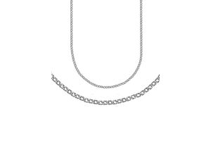 4250165347106 - Collierkettchen FIRETTI Schmuck Geschenk Silber 925 Halsschmuck Halskette Fantasie Halsketten Gr 42 Silber 925 (Sterlingsilber) Breite 44 mm silberfarben Damen Colliers Made in Germany