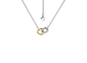 4250165347595 - Kette ohne Anhänger FIRETTI Schmuck Geschenk Silber 925 Halsschmuck Halskette Ankerkette Halsketten Gr Silber 925 (Sterlingsilber) Länge 45 cm Breite 225 mm goldfarben (silberfarben gelbgoldfarben kristallweiß) Damen Made in Germany - mit Zirkonia (synth)