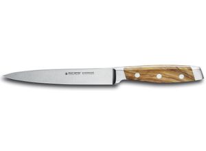 4250178808410 - Allzweckmesser FELIX SOLINGEN First Class Wood Kochmesser Gr Gesamtlänge 31 cm Klingenlänge 15 cm silberfarben Küchenmesser geschmiedete Klinge Alleskönner