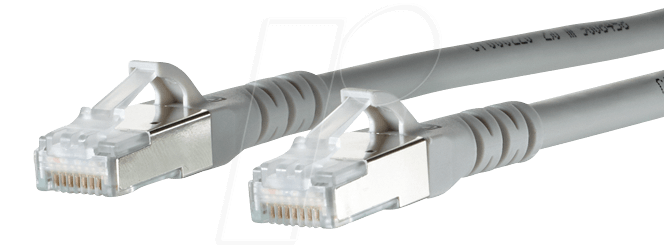 4250184117438 - Connect 130845A033-E RJ45 Netzwerkkabel Patchkabel CAT 6a S FTP 1000 m Grau mit Rastnasenschutz 1 St