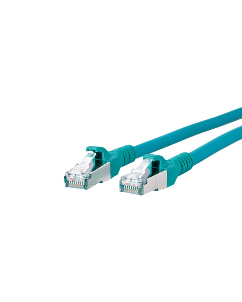 4250184117575 - Connect 1308451055-E RJ45 Netzwerkkabel Patchkabel CAT 6a S FTP 100 m Grün mit Rastnasenschut