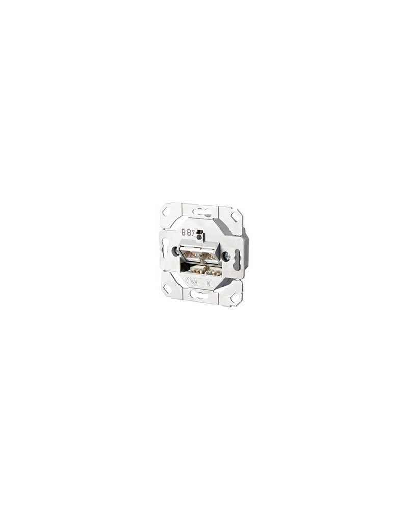 4250184118466 - METZ CONNECT E-DAT - Anschlussdose Unterputz - CAT 6a - STP - RJ-45 X 2 - metallÃ¤hnlich