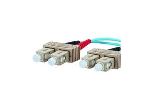 4250184147916 - Connect 151J1EOEO10E Glasfaser LWL Anschlusskabel [2x SC-Stecker - 2x SC-Stecker] 50 125 µ Multimode OM3 100 m