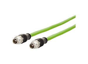 4250184152699 - Connect 142M2X11020 M12 Netzwerkkabel Patchkabel CAT 6a S FTP 200 m Grün PUR-Mantel Säurebeständig Ozonbeständig UV-Beständig Schleppkettenfähig