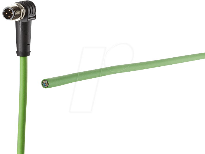 4250184174974 - Connect 142M1D90010 M12 Netzwerkkabel Patchkabel CAT 5e SF FTP 100 m Grün PUR-Mantel Säurebeständig Ozonbeständig UV-Beständig Schleppkettenfähig 4250184174974 - Connect 142M1D90010 M12 Netzwerkkabel Patchkabel CAT 5e SF FTP 100 m Grün PUR-Mantel Säurebeständig Ozonbeständig UV-Beständig Schleppkettenfähig
