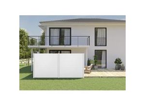 4250189864009 - Ambiente Alu-Zaun Paneel150 ohne Glas B x H 120 cm x 180 cm 22 mm stark