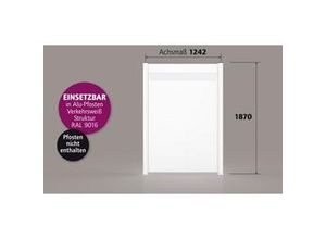 4250189864399 - Ambiente Alu-Zaun Paneel 150 + ESG 8 mm 120 cm x 180 cm 22 mm stark