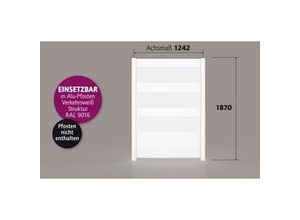 4250189867901 - Ambiente Alu-Zaun Paneel 150 + ESG 8 mm 120 cm x 180 cm 22 mm stark