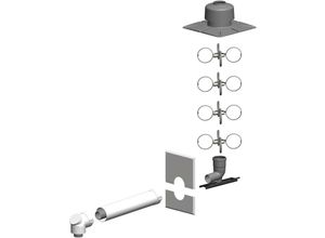 4250190639443 - Atec Gmbh&cokg - Atec Schacht-Set PolyTwin mit Verbind Kunstst dn 60 100 - dn 80