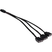 4250197187091 - Y-Kabelsplitter aRGB 3-Pin auf 3x 3-Pin 15cm