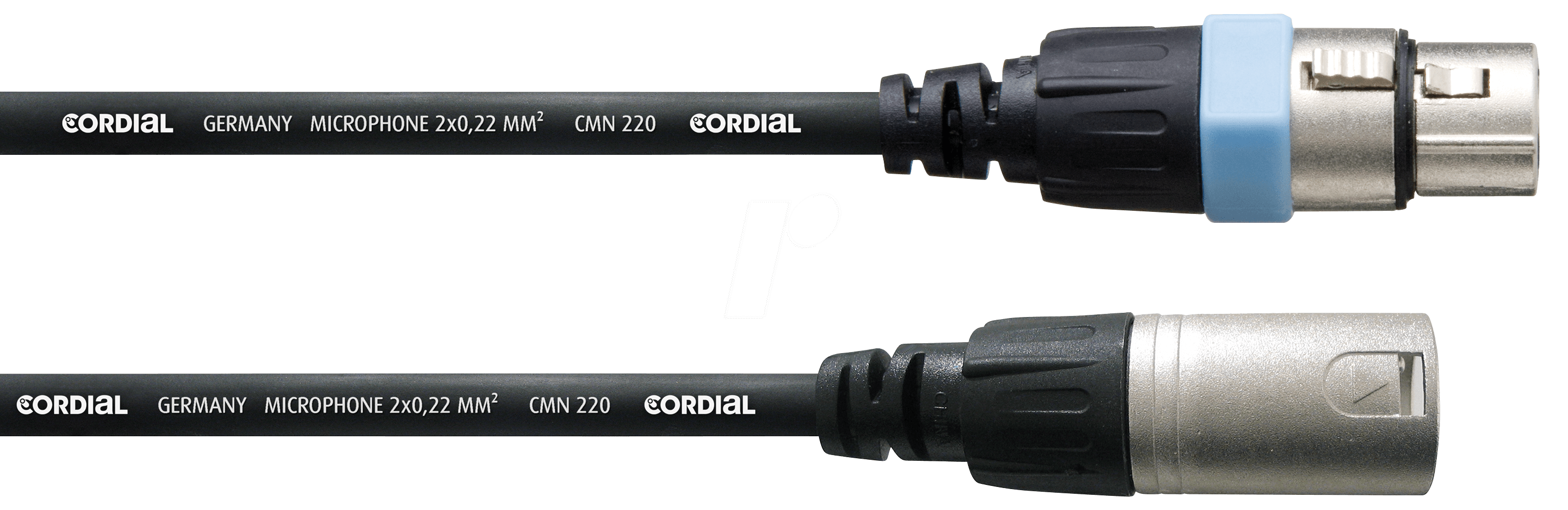 4250197607629 - CCM 10 FM XLR Verbindungskabel [1x XLR-Buchse - 1x XLR-Stecker] 1000 m Schwarz