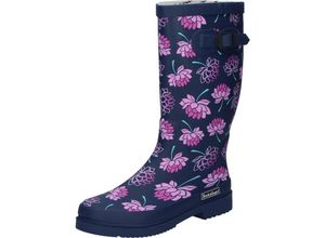 4250218892539 - Damen Regenstiefel Lena dunkelblau multi Gr 36 - blau - Bockstiegel