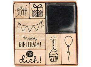 4250222910489 - Stempel-Set Geburtstag