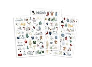 4250222910526 - Sticker-Set Weihnachten