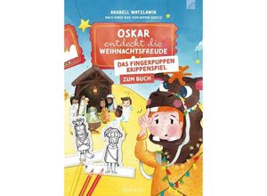 4250222914616 - Fingerpuppen-Krippenspiel - Oskar entdeckt die Weihnachtsfreude