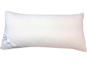 4250225805874 - 3-Kammer-Kopfkissen DREAMS 3-Kammer-Kissen Luxus Kopfkissen Gr B L 40 cm x 80 cm Baumwolle 1 St weiß