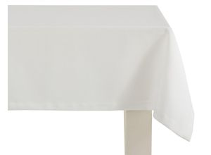 4250225824301 - Tischdecke DREAMS UNI Tischdecken Gr B L 140 cm x 220 cm rechteckig beige (creme) mit ca 25 cm breitem Saum und edler Briefecke