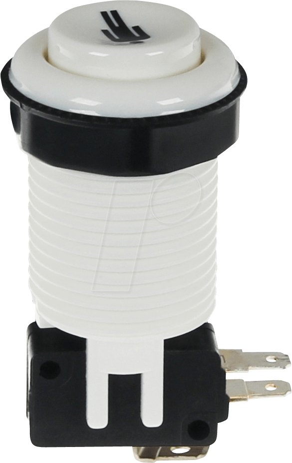 4250236815756 - ARC BUTTON PL - Arcade Button mit Mikroschalter weiß 4250236815756 - ARC BUTTON PL - Arcade Button mit Mikroschalter weiß