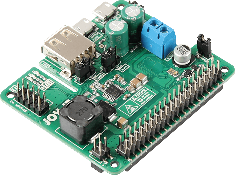 4250236816609 - Joy-it StromPi 3 Shield Passend für (Entwicklungskits) Raspberry Pi