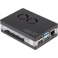 4250236819532 - Joy-IT-SBC-Magnetgehäuse für Raspberry Pi 4 inkl aktiver Kühler und Magnetverschluss