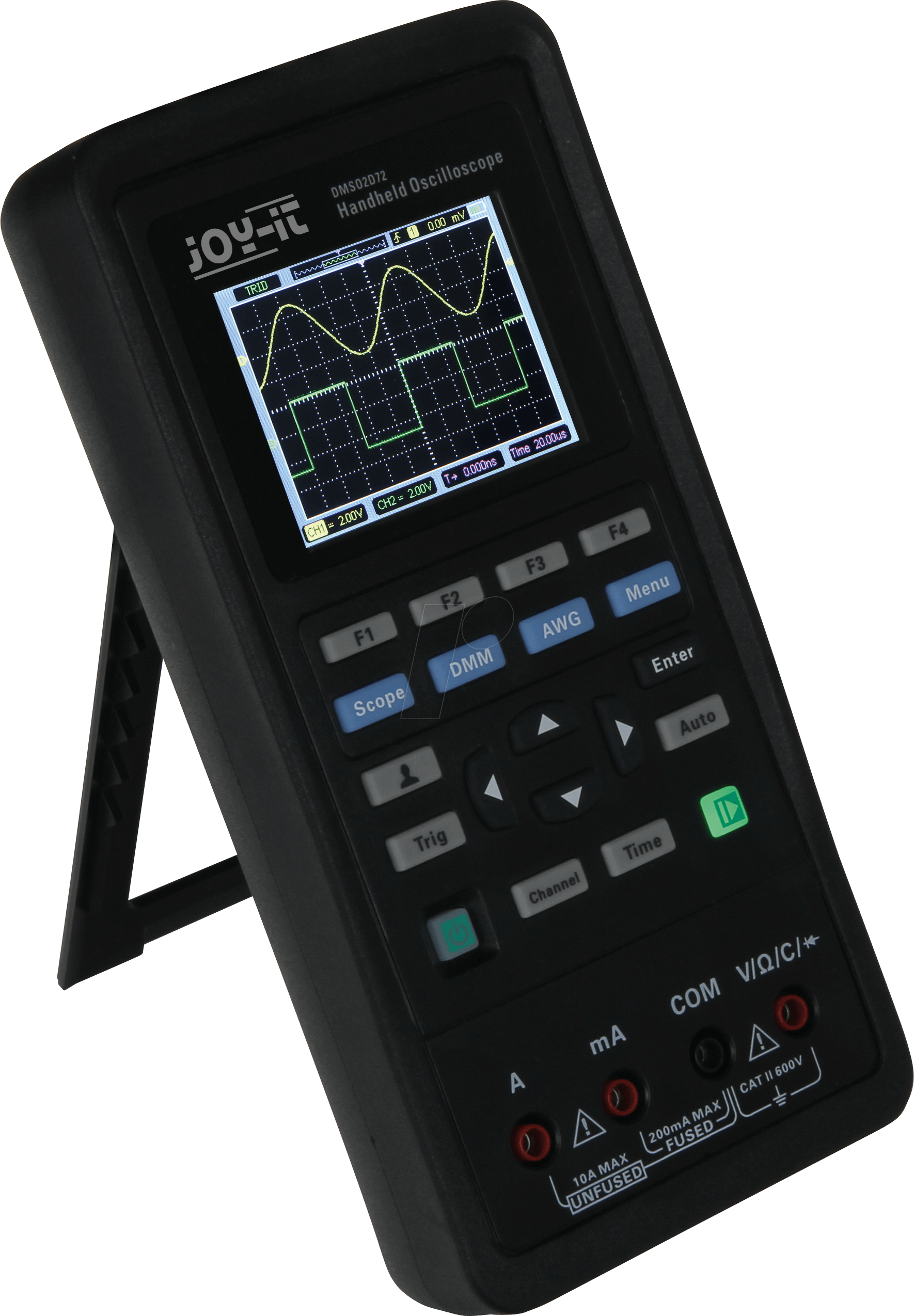 4250236819723 - Sohngen - Joy-it DMSO2D72 Oszilloskop Multimeter Signalgenerator 1 Hz - 70 MHz Dreieck Arbiträr Sinus r