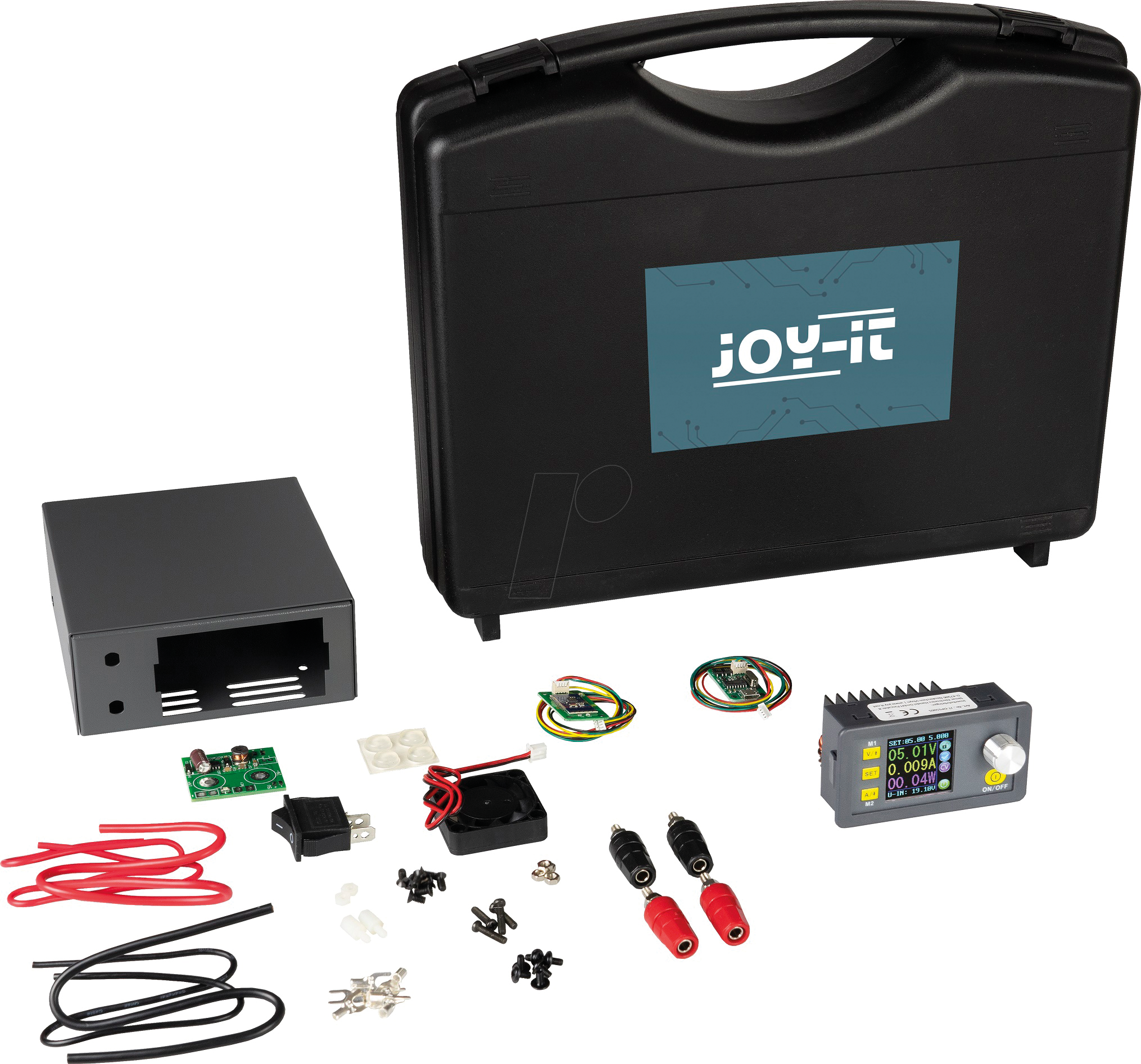 4250236821108 - Joy-it Joy-IT Labornetzgerät einstellbar 0 - 50 V 0 - 5 A 250 W Schraubklemmen fernsteuerbar programmierbar schmale Bauform Anzahl Ausgänge 1 x