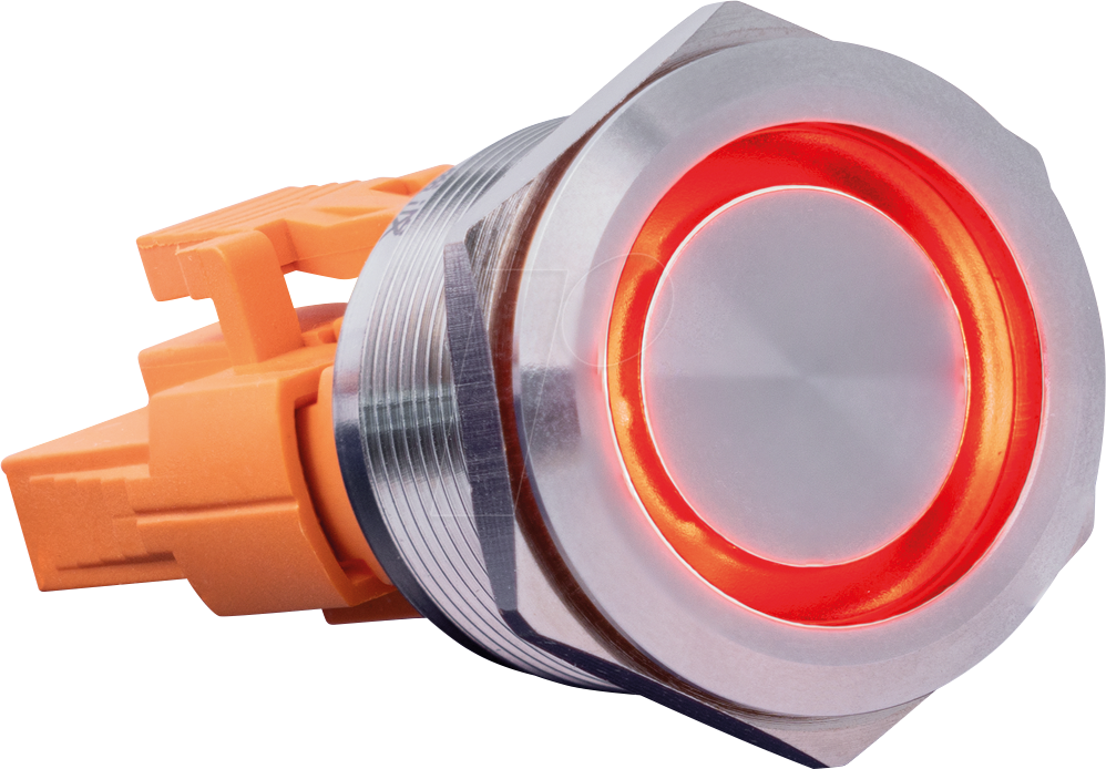 4250236821849 - BUTTON 22A-L-RD - Stahltaster rastend Ø25 3 A rot 4250236821849 - BUTTON 22A-L-RD - Stahltaster rastend Ø25 3 A rot