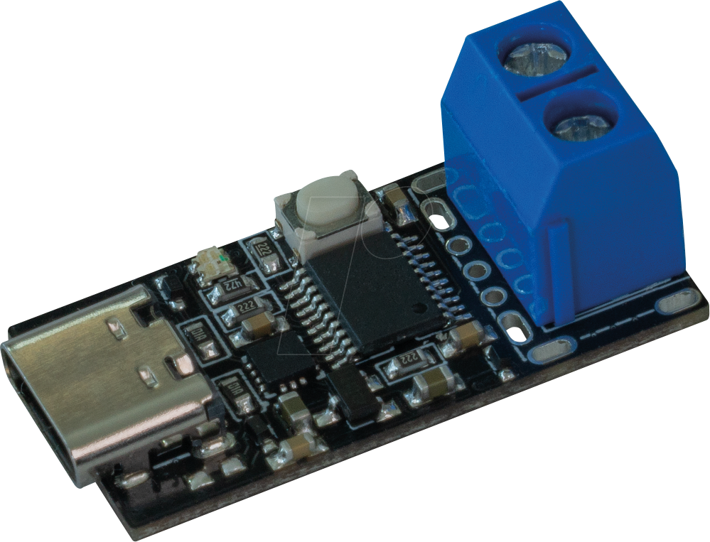 4250236822167 - DEBO USB-PD 1 - Entwicklerboards - USB-PD Trigger-Modul USB-C auf Klemme 4250236822167 - DEBO USB-PD 1 - Entwicklerboards - USB-PD Trigger-Modul USB-C auf Klemme