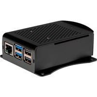 4250236826776 - RPI5 CASE ALU02 - Gehäuse für Raspberry Pi 5 Alu schwarz inkl Wandhalterung