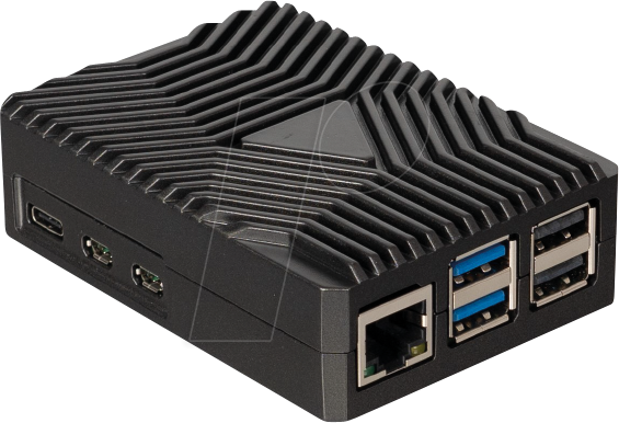 4250236829180 - RASP PI-C 16GB - Raspberry Pi-C mit Raspberry Pi 5B 16GB vormontiert