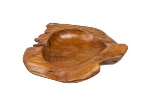 4250243525488 - riess-ambiente Schale NATURE ROOT - 40cm natur Teakholz Wurzelholz Massivholz