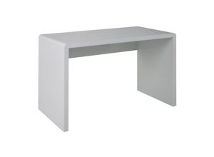 4250243557182 - riess-ambiente Schreibtisch FAST TRADE - 140cm weiß Hochglanz Bürotisch