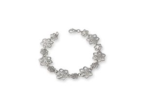 4250243684215 - Armband DER HERR RINGE Flowers 10004111 Armbänder Gr Silber 925 (Sterlingsilber) silberfarben Damen Armbänder Silber Made in Germany