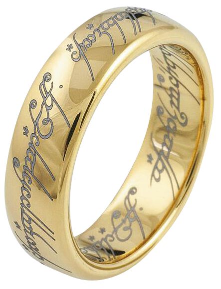 4250243699646 - Der Herr der Ringe Der Eine Ring Ring goldfarben 4250243699646 - Der Herr der Ringe Der Eine Ring Ring goldfarben