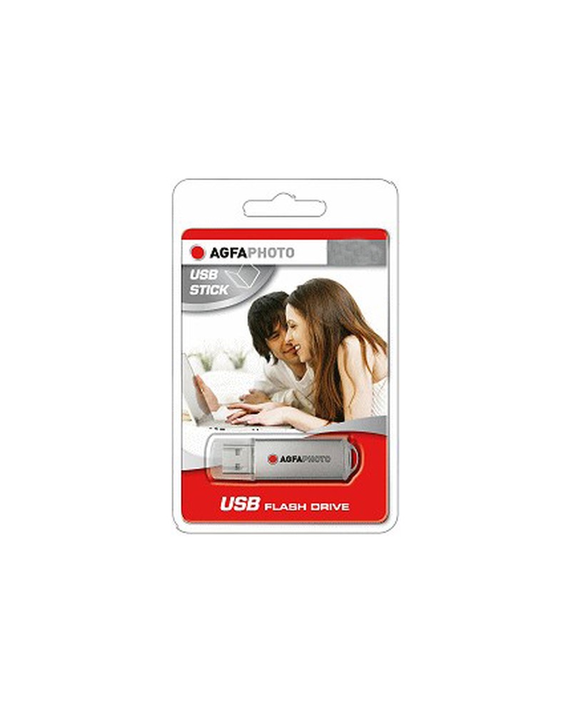 4250255101168 - Photo Photo usb Flash Drive 20 - USB-Flash-Laufwerk - 4GB - USB20 - Silber (10322) (10322) - Agfa